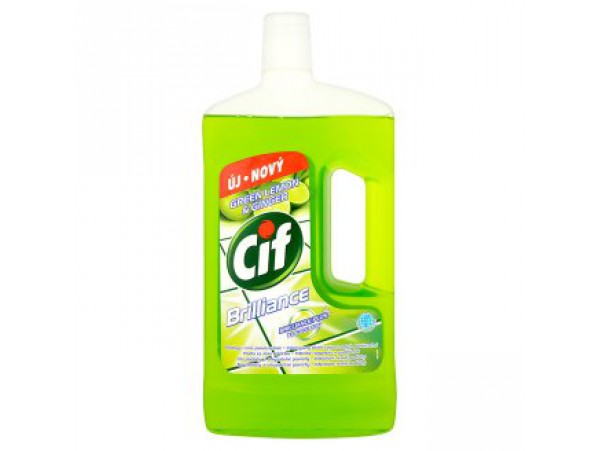 Cif Универсальная жидкость для мытья полов и моющихся поверхностей  Блеск с ароматом лайма и имбиря 1 л